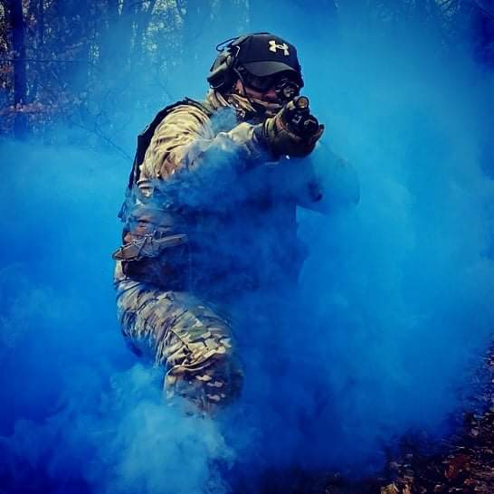 Partie d'airsoft Aube